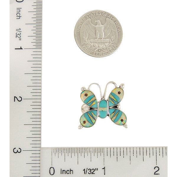 Sterling Silver Gemstone Butterfly Rings R2026