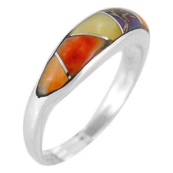 Sterling Silver Gemstone Stackable Rings R2052