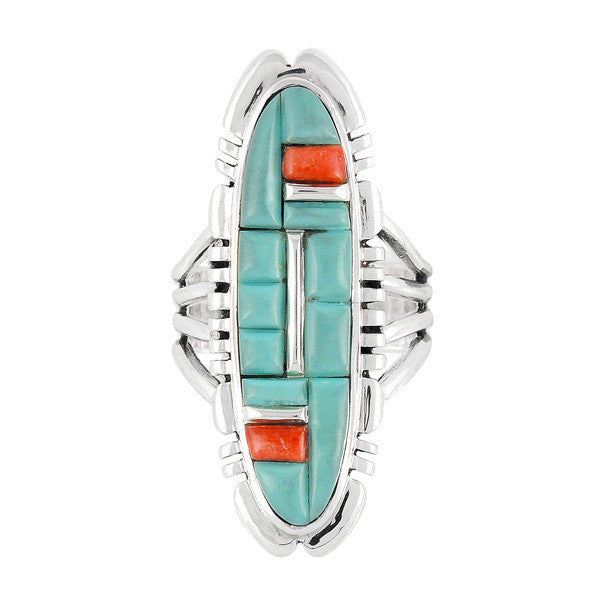 Sterling Silver Gemstone Rings R2096 Large