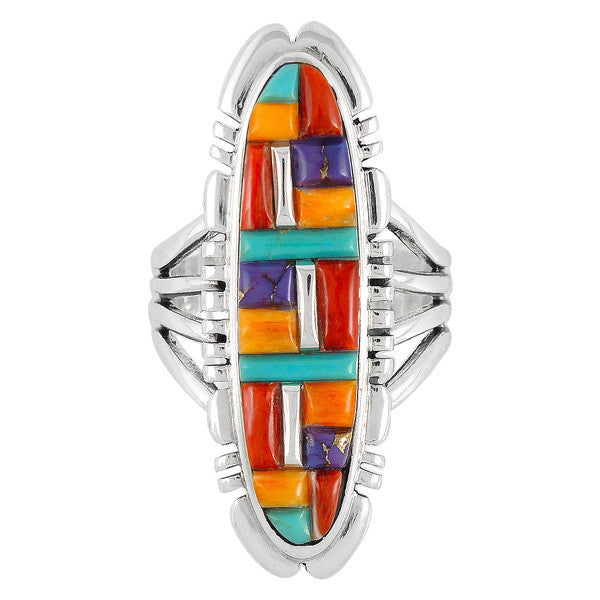Sterling Silver Gemstone Rings R2096 Large