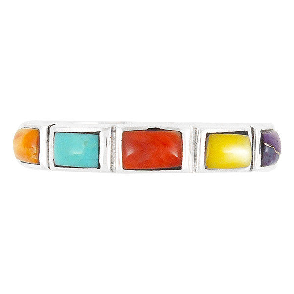 Sterling Silver Gemstone Stackable Rings R2232
