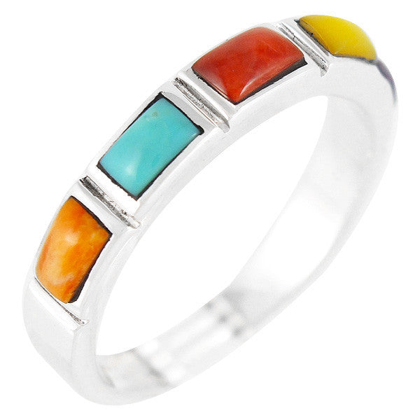 Sterling Silver Gemstone Stackable Rings R2232