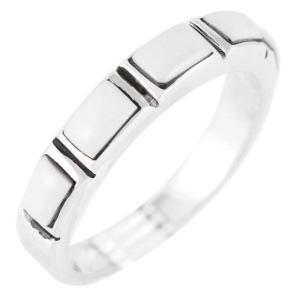 Sterling Silver Gemstone Stackable Rings R2232