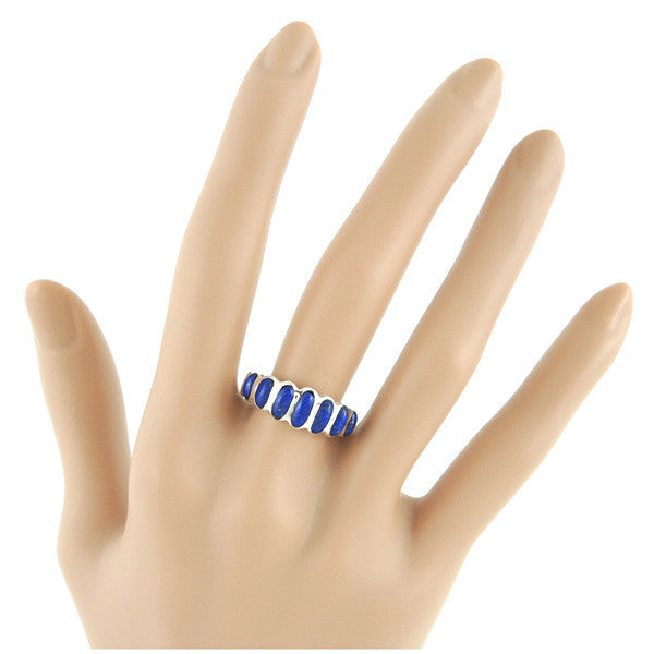 Sterling Silver Gemstone Rings R2233 Small