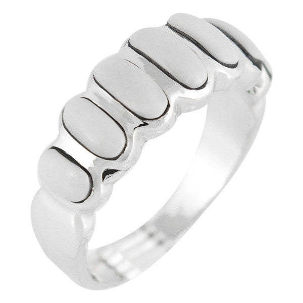 Sterling Silver Gemstone Rings R2233 Small