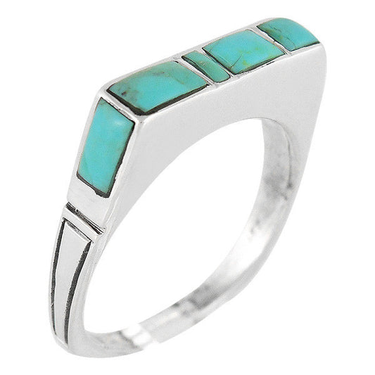 Sterling Silver Gemstone Stackable Rings R2067