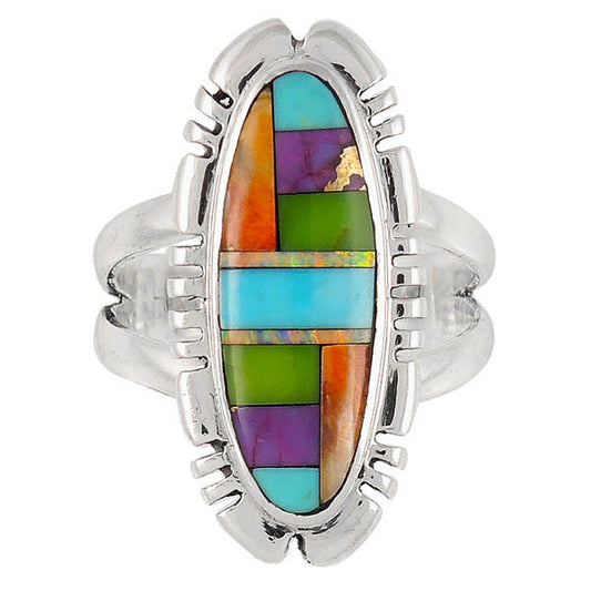 Sterling Silver Gemstone Rings R2096 Small