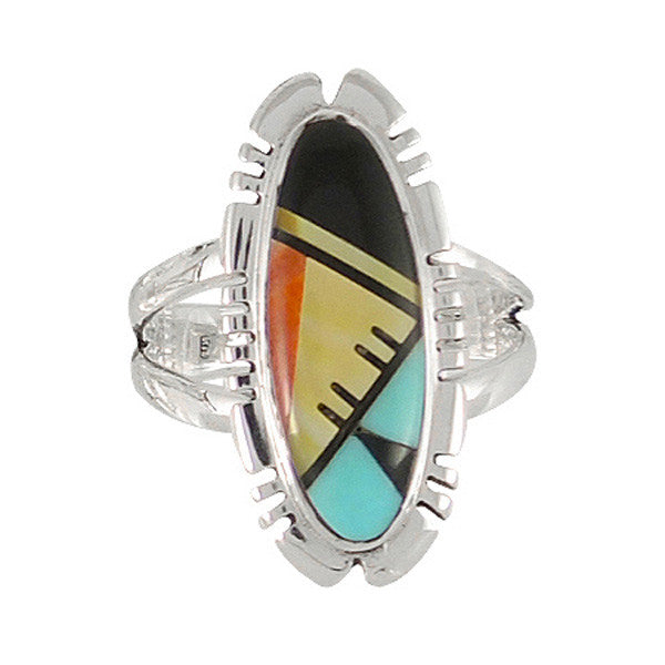 Sterling Silver Gemstone Rings R2096 Small